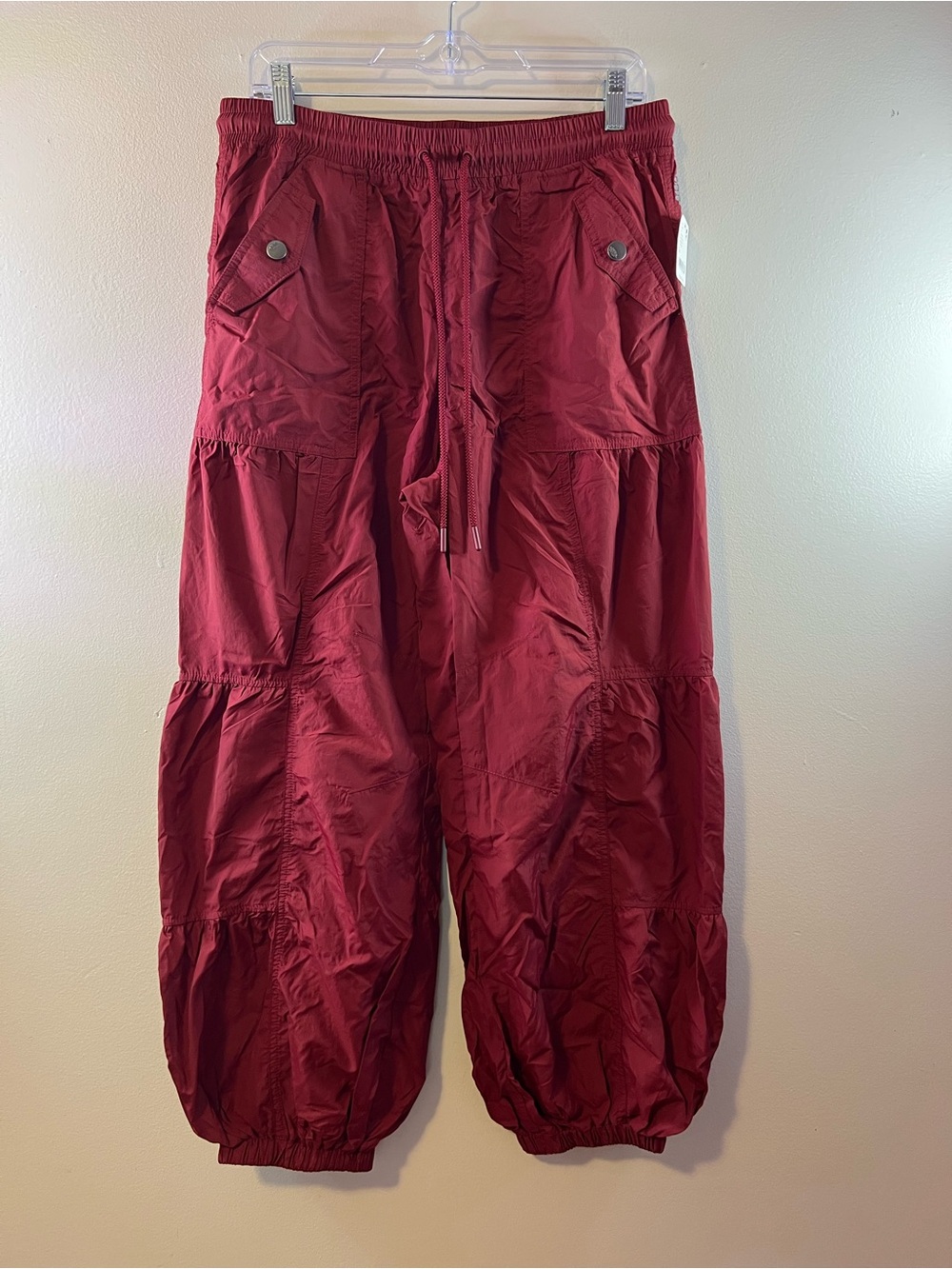 FP Movement by Free People Set Me Free Pants in Crimson